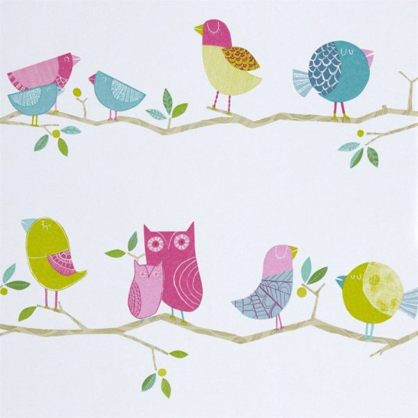 What a Hoot Wallpapers 70515 What a Hoot | Malcolm Fabrics NZ