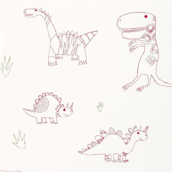 What a Hoot Wallpapers 70525 Jolly Jurassic | Malcolm Fabrics NZ