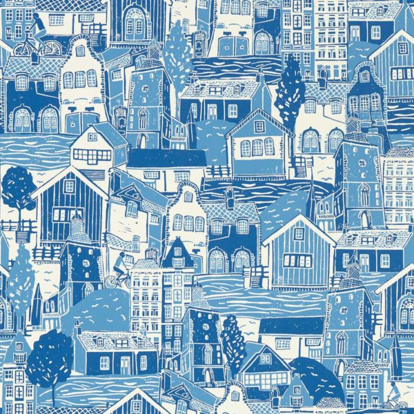 Stockholm Cloudless Blue | Malcolm Fabrics NZ