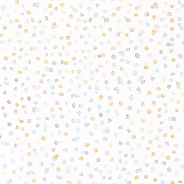 Lots of Dots Hemp/Biscuit/Maize | Malcolm Fabrics NZ