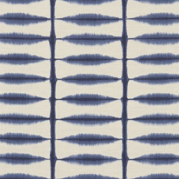 Shibori Indigo/Linen | Malcolm Fabrics NZ