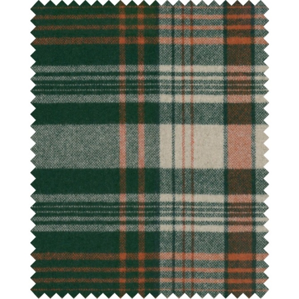 MONTEREY PLAID Green Woven Fabric | Malcolm Fabrics NZ