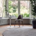 Folia Grey 38305 Round | Malcolm Fabrics NZ