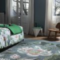 Waterlily Midnight Pond 38608 | Malcolm Fabrics NZ