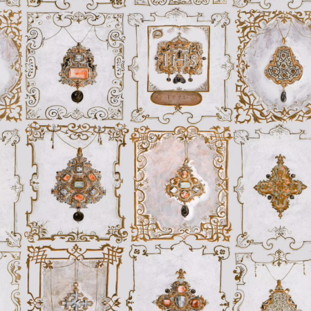 ANNA's JEWELRY Neutral WP20368 | Malcolm Fabrics NZ