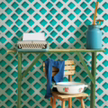 CONCRETE PATCH TURQUOISE WP20056 | Malcolm Fabrics NZ
