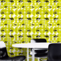 EYES AND CIRCLES LIME WP20085 | Malcolm Fabrics NZ EYES AND CIRCLES LIME WP20085 | Malcolm Fabrics NZ
