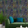 GREEN SANCTUARY Anthracite WP20318 | Malcolm Fabrics NZ GREEN SANCTUARY Anthracite WP20318 | Malcolm Fabrics NZ
