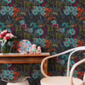 SUMMERISH Charcoal WP20309 | Malcolm Fabrics NZ