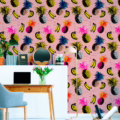 FLYING OBJECTS Pink WP20376 | Malcolm Fabrics NZ