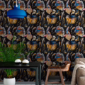 GOLDFISH Anthracite WP20301 | Malcolm Fabrics NZ