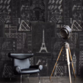 GRAND EIFFEL ANTHRACITE WP20218 | Malcolm Fabrics NZ
