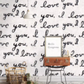 I LOVE YOU, I LOVE YOU WP20272 | Malcolm Fabrics NZ