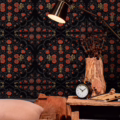HINDU BLOOM Anthracite WP20407 | Malcolm Fabrics NZ HINDU BLOOM Anthracite WP20407 | Malcolm Fabrics NZ