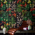 JAPANESE GARDEN by Night WP20341 | Malcolm Fabrics NZ