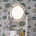 POISSONS GREY WP20182 | Malcolm Fabrics NZ