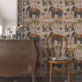 THE PROCESSION TAUPE WP20258 | Malcolm Fabrics NZ