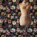TULIPA DARK WP20177 | Malcolm Fabrics NZ