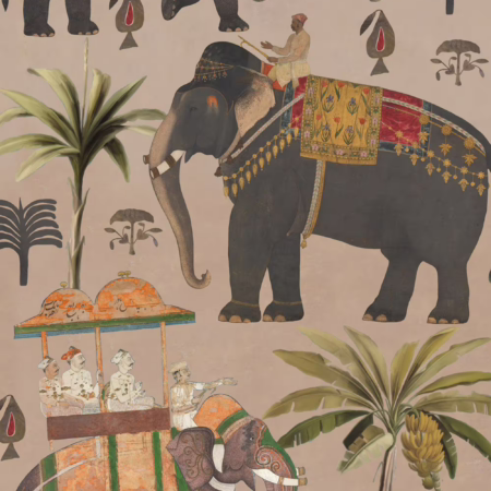 THE PROCESSION TAUPE WP20258 | Malcolm Fabrics NZ