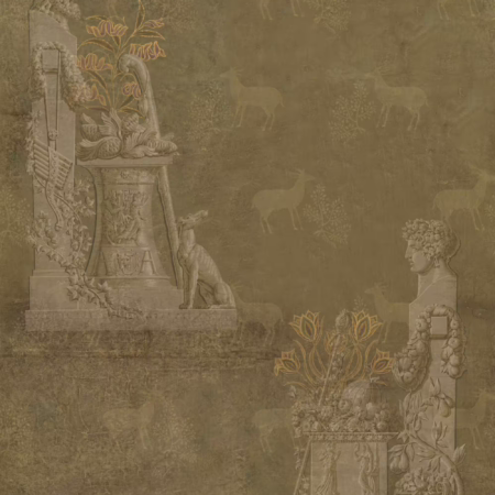 SCULPTURAL Moss WP20475 | Malcolm Fabrics NZ