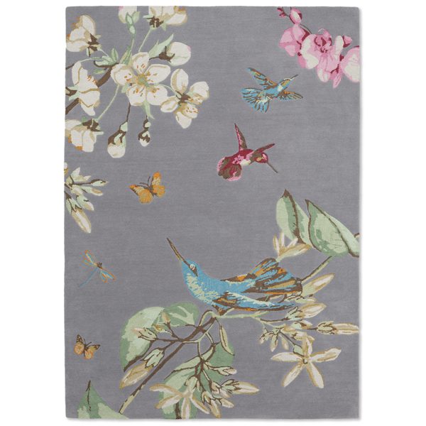 Hummingbird Grey 37804 | Malcolm Fabrics NZ