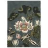 Waterlily Midnight Pond 38608 | Malcolm Fabrics NZ