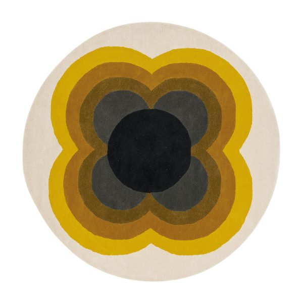 Sunflower-Yellow 60006 round | Malcolm Fabrics NZ