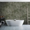 PAGODA ORIENTAL GREEN CH01327 | Malcolm Fabrics NZ