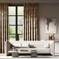 Aucuba Paprika/Ochre 132241 | Malcolm Fabrics NZ Aucuba Paprika/Ochre 132241 | Malcolm Fabrics NZ