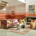 Manzara Brazilian Rosewood/Bleached Coral 112918 | Malcolm Fabrics NZ