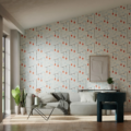 Kimiko Soft Focus/Harissa - 112939 | Malcolm Fabrics NZ