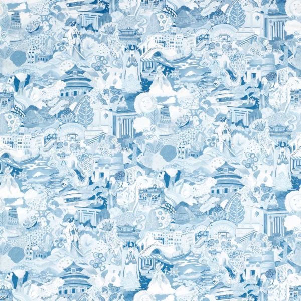 Journey of Discovery Wild Water/Exhale | Malcolm Fabrics NZ