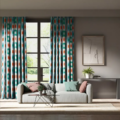 Shiruku Harissa/Amazonia/Emerald 121128 | Malcolm Fabrics NZ
