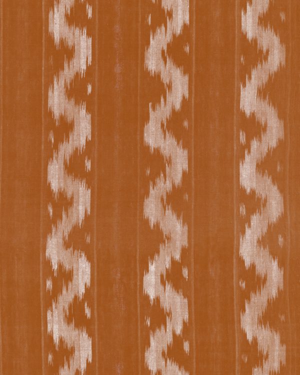 VINTAGE IKAT Apricot | Malcolm Fabrics NZ