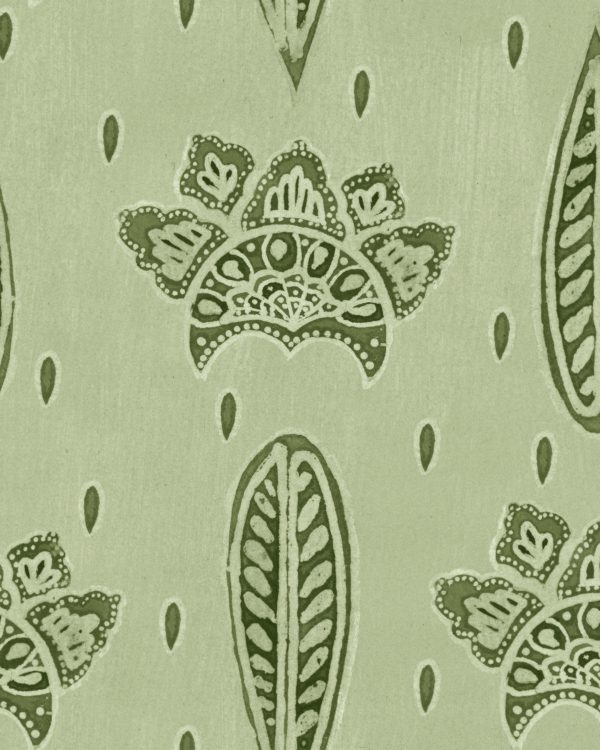 BETHEL BATIK Smoke Green | Malcolm Fabrics NZ