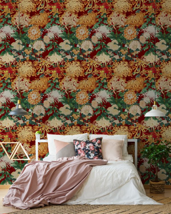 CHRYSANTHEMUMS | Malcolm Fabrics NZ