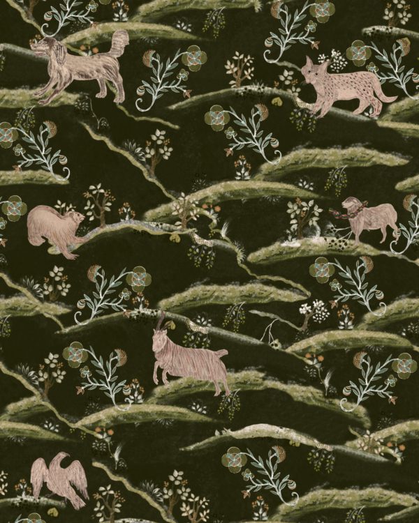 COUNTRYSIDE by Night | Malcolm Fabrics NZ