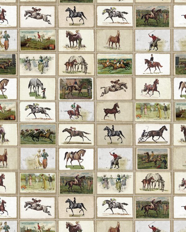 ENGLISH EQUESTRIAN STAMPS | Malcolm Fabrics NZ