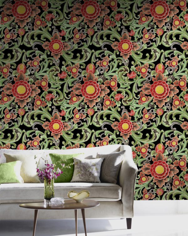 FLORAL PAINTING | Malcolm Fabrics NZ