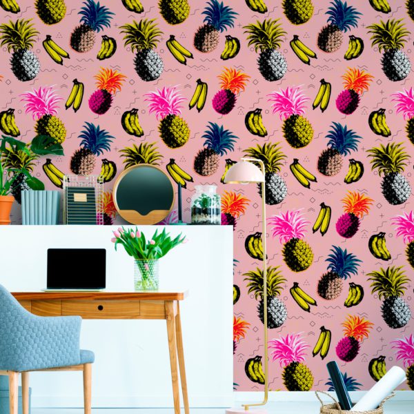 FLYING OBJECTS Pink | Malcolm Fabrics NZ