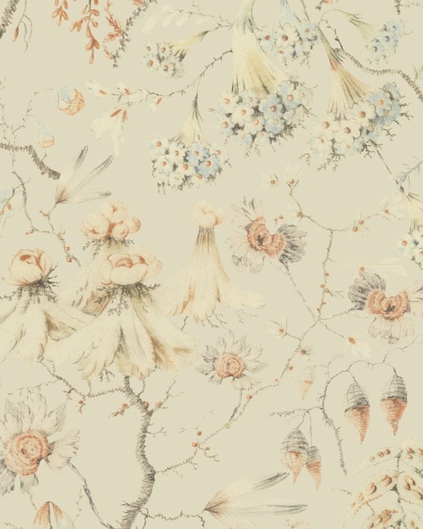 GRANDMA'S TAPESTRY Bluewash | Malcolm Fabrics NZ