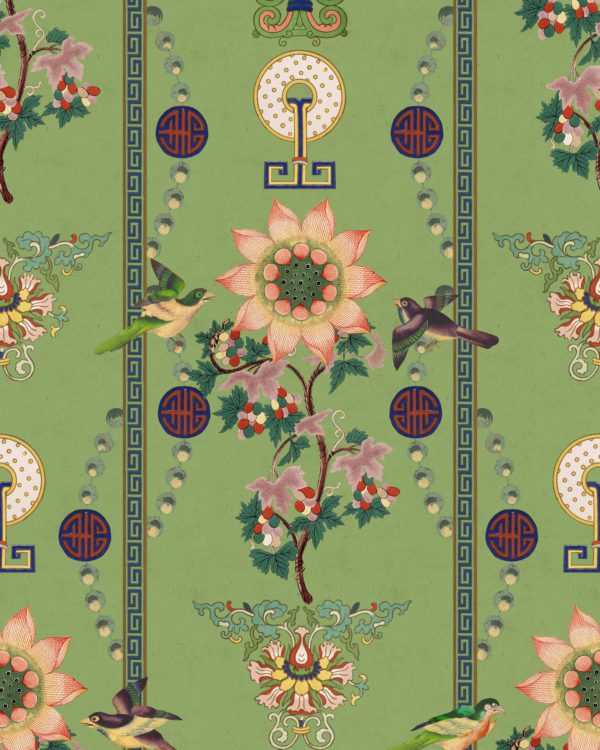 LIN YUAN Absinthe Green | Malcolm Fabrics NZ