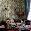 TYROLEAN PANEL Alpen Green Wallpaper WP20699 | Malcolm Fabrics NZ TYROLEAN PANEL Alpen Green Wallpaper WP20699 | Malcolm Fabrics NZ