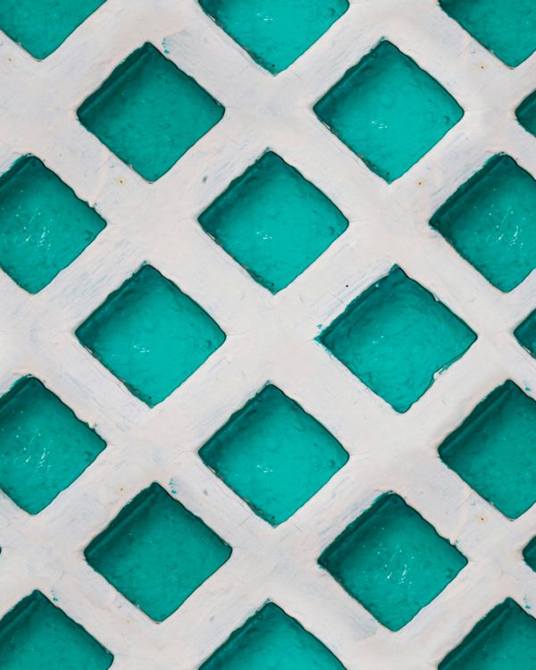 CONCRETE PATCH TURQUOISE | Malcolm Fabrics NZ