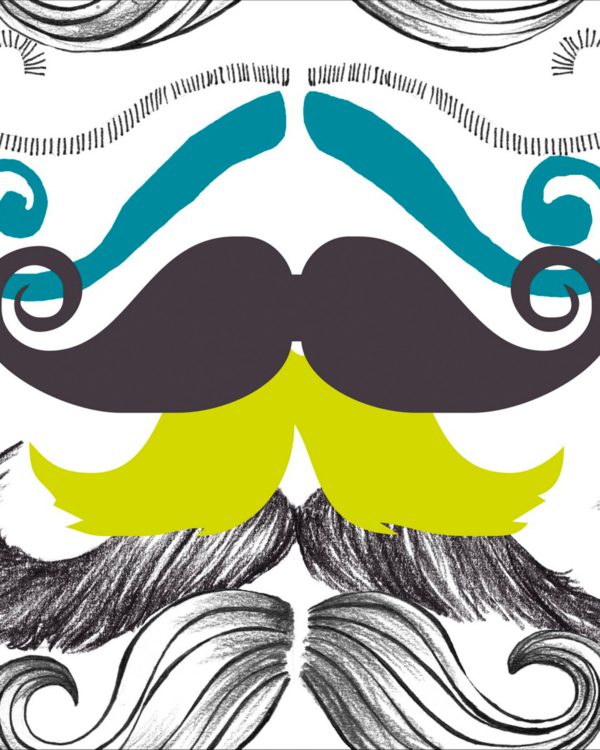 DIFFERENT MOUSTACHES | Malcolm Fabrics NZ