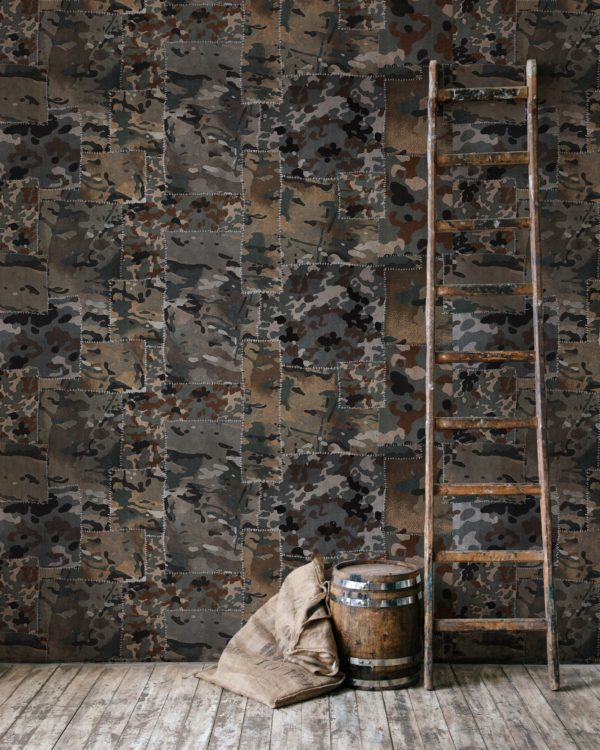 CAMO BROWN | Malcolm Fabrics NZ