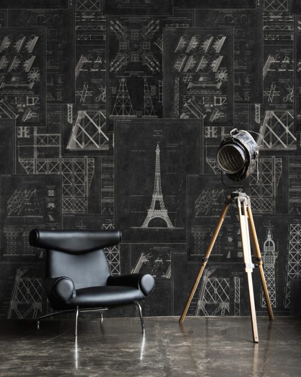 GRAND EIFFEL ANTHRACITE | Malcolm Fabrics NZ