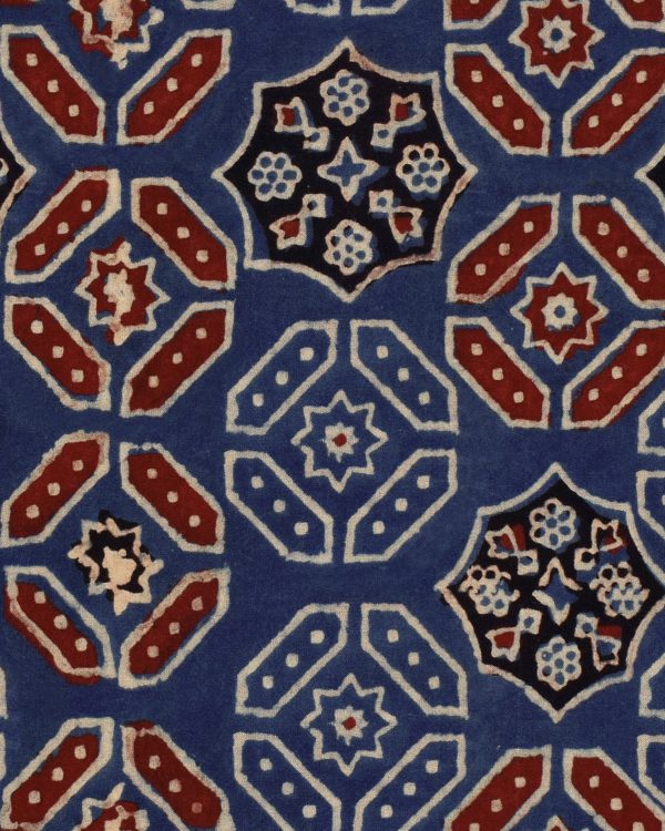 AJRAK Blue | Malcolm Fabrics NZ