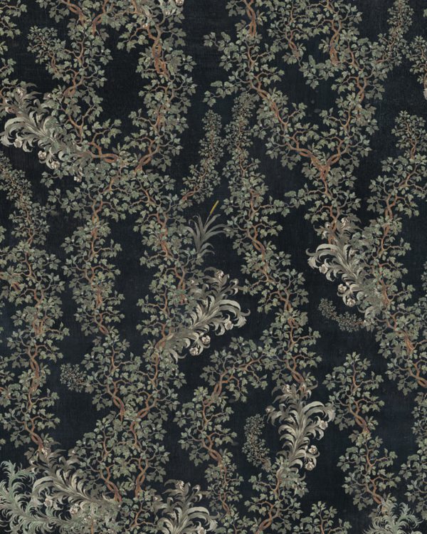 DARK LEAVES | Malcolm Fabrics NZ