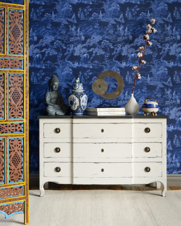 ASIAN SCENERY | Malcolm Fabrics NZ